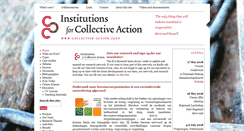Desktop Screenshot of collective-action.info