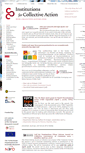 Mobile Screenshot of collective-action.info